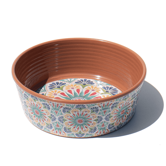 Rio Medallion dog bowl