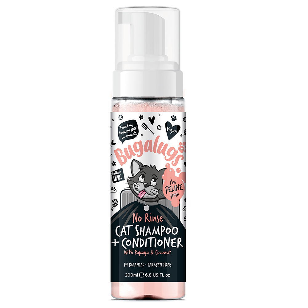 Bugalugs™ No Rinse Cat Shampoo & Conditioner