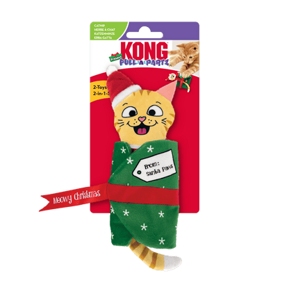 KONG Holiday Cat Pull A Partz Present