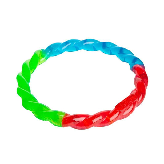 KONG Twistz ring dog toy for tugging