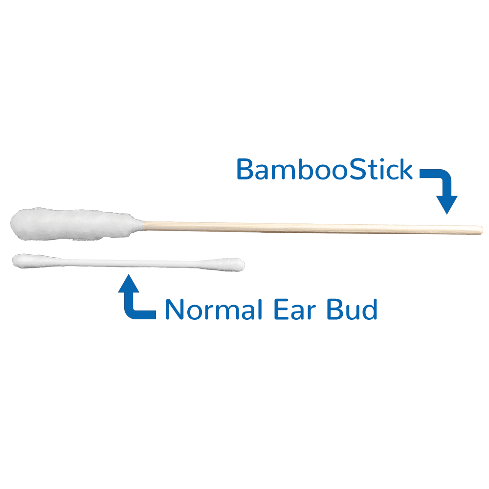 Cotton bud ear cleaners for dogs by BambooStick