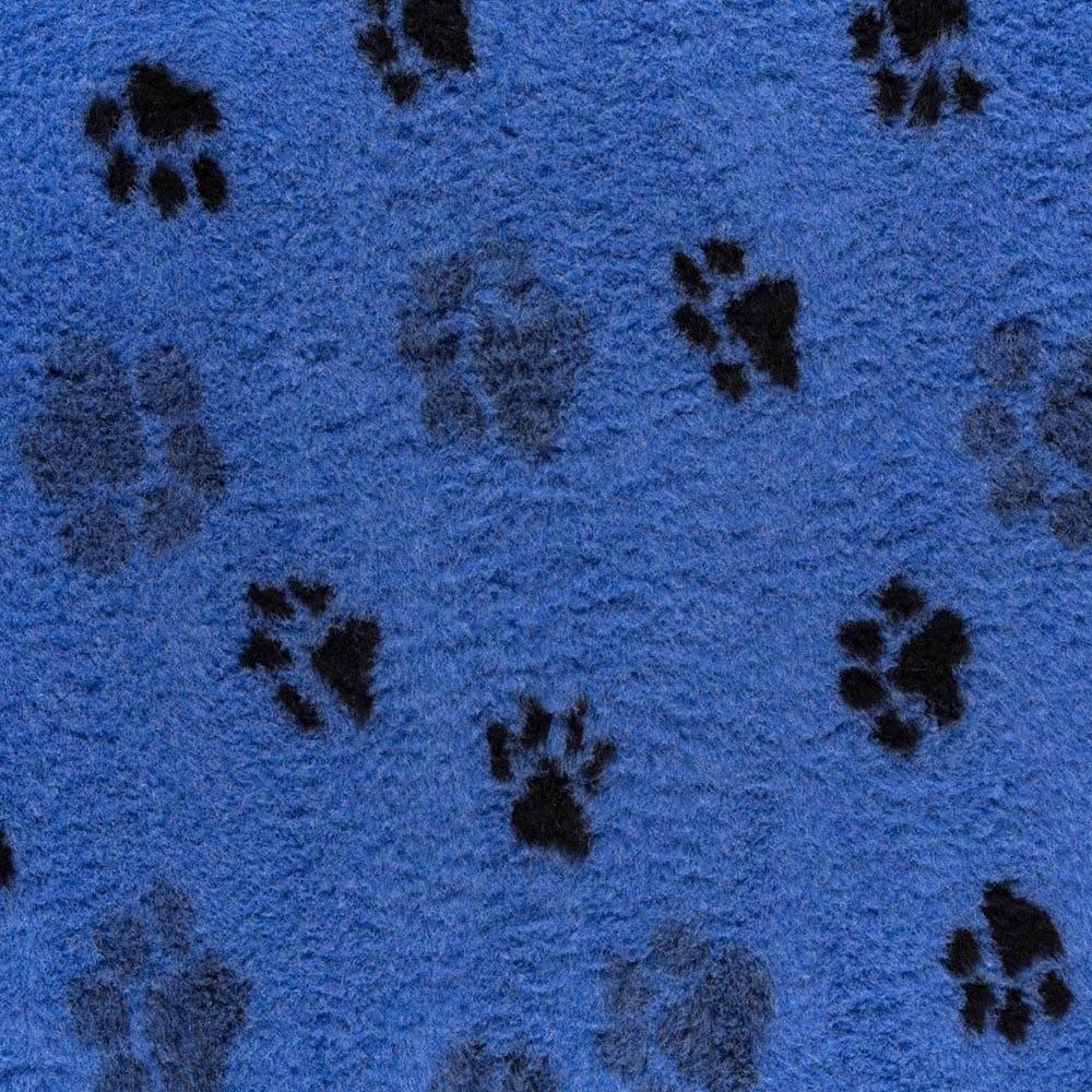 Paw print vet bedding by ProFleece - cut pieces